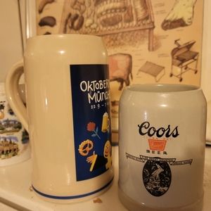 Lot of 3 Collectible Steins from my travels